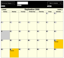 Full-Screen Calendar