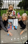 [911 widows protest]