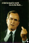 [bush sr givin da bird]