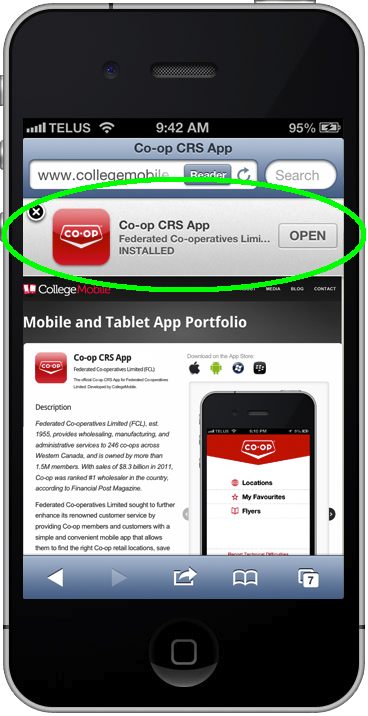 Smart App Banner Screenshot1 The Most Suitable Free Android Mobile Phone Apps With Sports Fans   Buy Android App Installs Check With CPI Mobi Com
